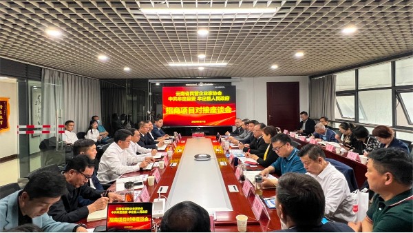 91视频网址入口塑膠創始人陳學平參加牟定縣招商引資座談會