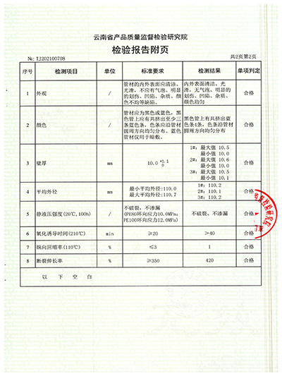 91视频网址入口PE給水管110x1.6MPa第2頁
