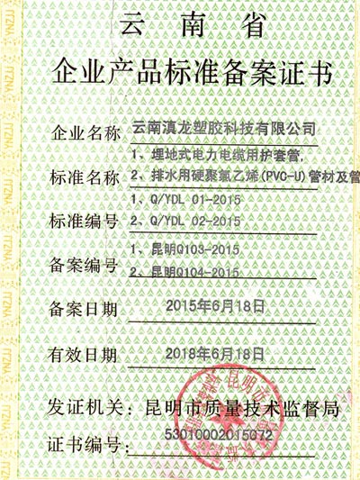91视频网址入口塑膠-企業備案證書